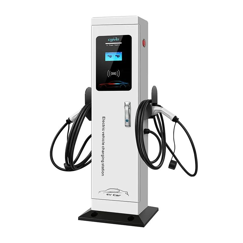 Stasiun Charger Mobil Listrik Dual-Gun